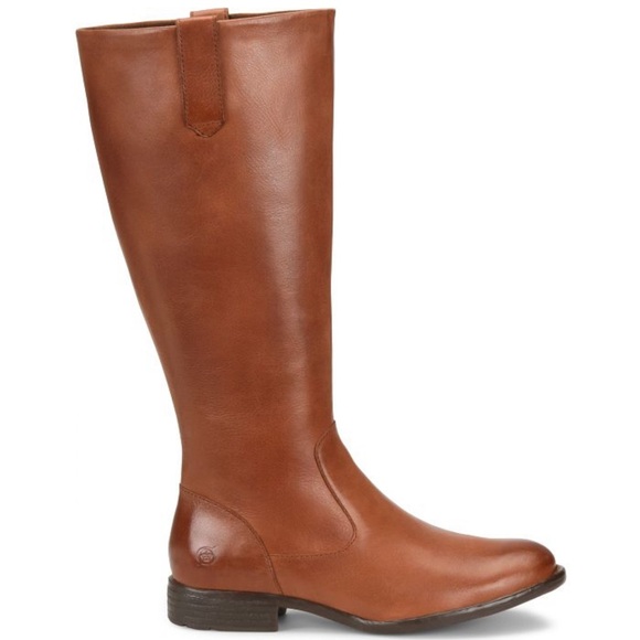 NEW $175 BORN Shaunie Brown Leather riding western boot women size 6